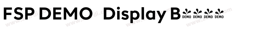 FSP DEMO   Display B字体转换